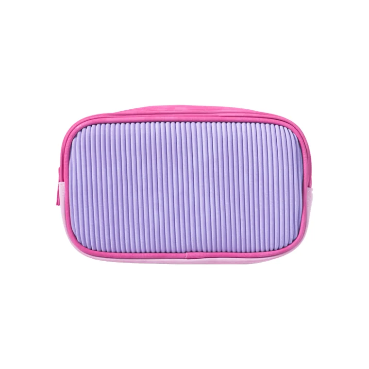 CB076 Waterproof Custom Soft Travel Makeup Pouch PU Cosmetic Bag